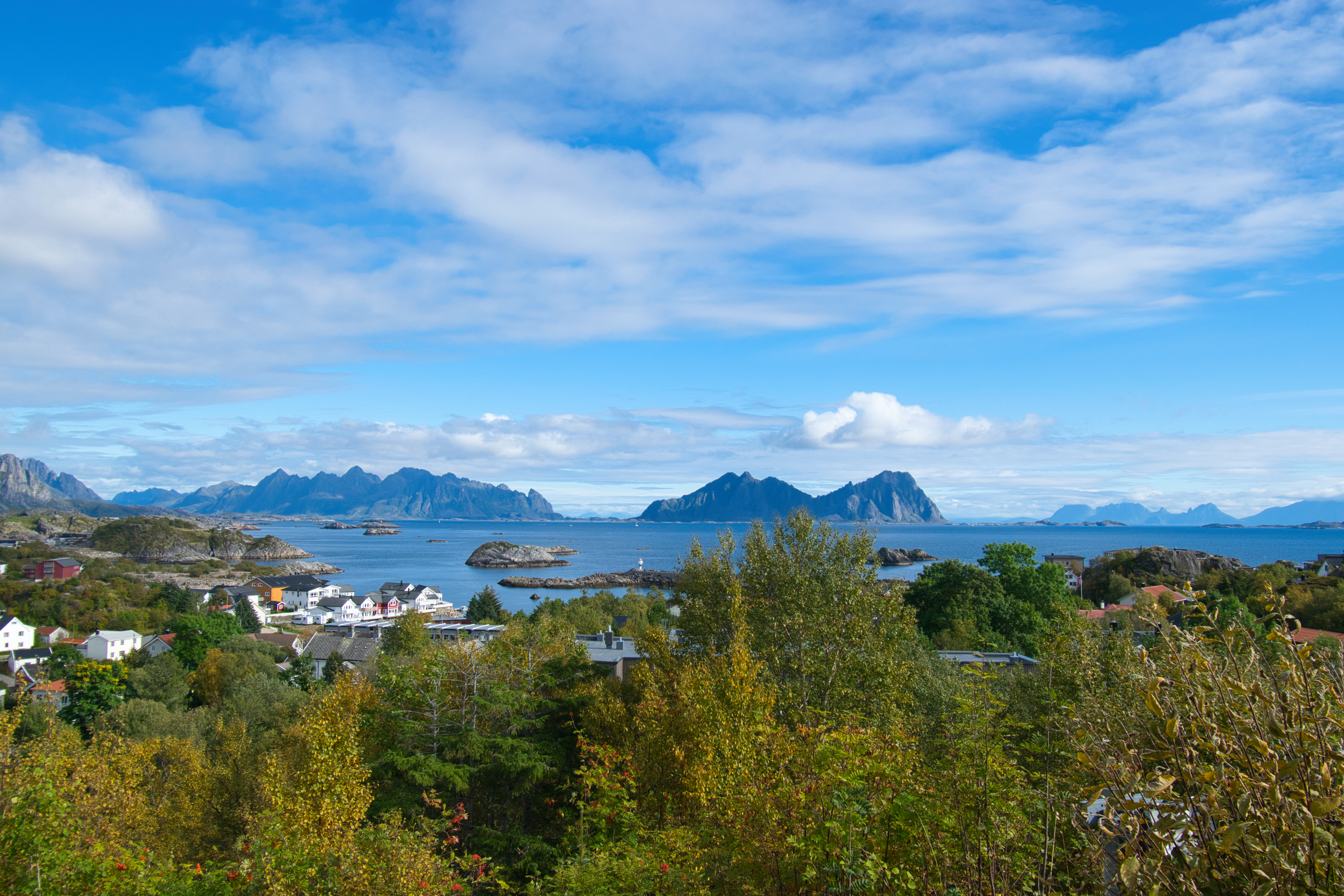 Blick über Kabelvag